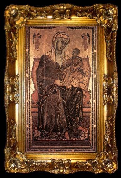 framed  COPPO DI MARCOVALDO Madonna del Bordone dfg, ta009-2
